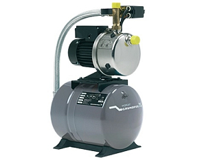 Hauswasserwerk Grundfos Hydrojet JP5 + Behälter 60 L