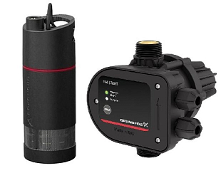 Tauchpumpenset Grundfos SB3-45M + Drucksteuerungseinheit (98163259)
