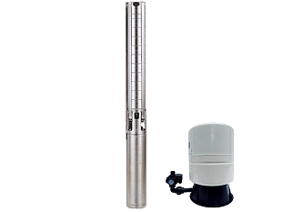 Tauchpumpenset Grundfos SP 2A-18 + Wasserversorgungssatz 60 l + Kabel 30 m (98163256)