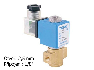Elektromagnetisches Ventil für Heizöl TORK T-YN 400 DN 6