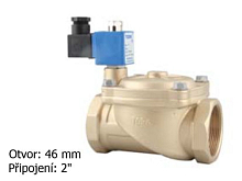 Magnetventil für Heizöl TORK T-YN 408 DN 50