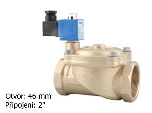 Magnetventil für Heizöl TORK T-YN 408 DN 50
