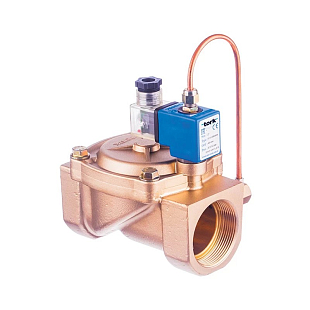 Elektromagnetisches Dampfventil TORK T-BA203 DN 15