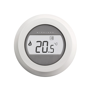 Drahtloser Einzonen-Raumthermostat Honeywell Round T87RF2083