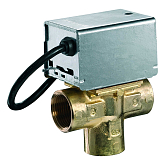 Dreiwege-Verteilventil mit elektrischem Antrieb Honeywell V4044C1189/B DN 20