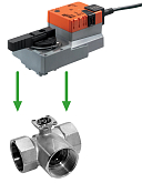 Antriebseinheit mit Armatur