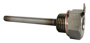 Tauchhülse für Temperatursensor 100 mm Siemens WZT-S100/CZ
