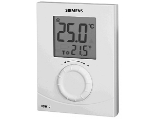 Digitaler Raumthermostat mit Drehknopf Siemens RDH 10 (RDH10)