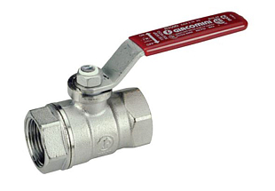 Verchromter Kugelhahn Giacomini R250D DN 10 (R250X002)