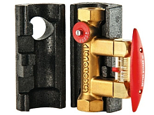 Abgleichventil mit Isolierabdeckung Taconova Bypass100 SET DN 15 (223.2262.380)