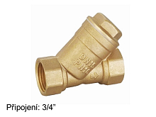 Gewindefilter Genebre EMS DN20 3/4"