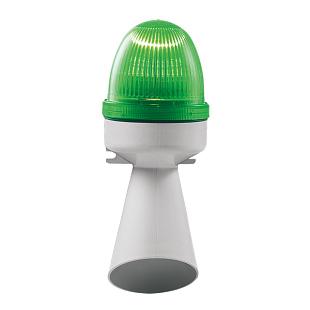 Kombinierte Licht- und Tonsignalisierung SIRENA - Grün