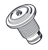 Edelstahlsieb für Druckminderer Honeywell D05FS und D05FT, 1/2"-1" (ES05F-1/2A)