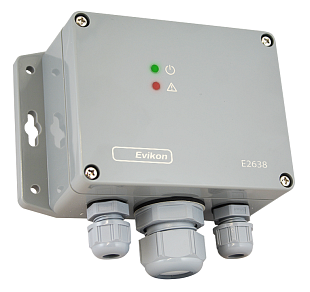 Ammoniakdetektor (Ammoniak) mit elektrochemischem Sensor EVIKON E2638-NH3-E-R-B-LED-230