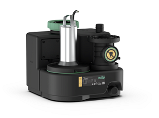 Abwasserhebeanlage Wilo DrainLift SANI-S.11T/3C (3~400V) für aggressive Medien (2549918)