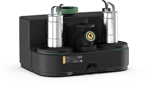 Abwasserhebeanlage Wilo DrainLift SANI-L.16T/4C (3~400V) für aggressive Medien (2549927)