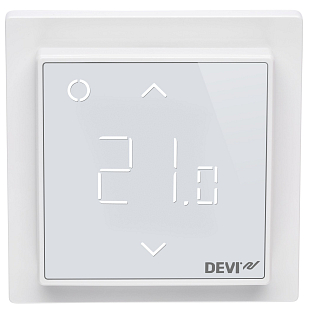 Programmierbarer Thermostat Danfoss DEVIreg Smart 230 V, polarweiß (140F1140)