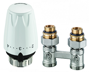 Heizkörperset mit Kopf und Ventil IMI Heimeier DXVTRIMK12 gerade DN 15 (DXVTRIMP12)