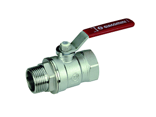 Verchromter Kugelhahn Giacomini R254DL DN 10 (R254LX002)