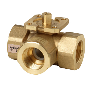 Dreiwege-Umschaltkugelhahn Siemens VBI60.20-9L