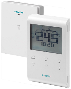 Kabelloses Raumthermostat Siemens RDE 100.1 RFS-XA (RDE100.1RFS-XA)