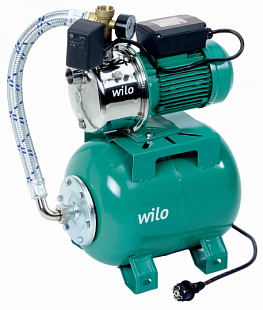 Selbstansaugende Hauswasseranlage mit Membranbehälter Wilo HWJ 202 EM 50l (2549382)