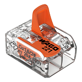 Verbindungsklemme WAGO COMPACT 2-Leiter 100 Stk.