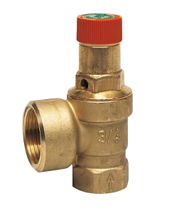 Membransicherheitsventil für geschlossene Heizsysteme (SM120-11/4A)