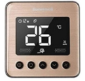 Digitaler Thermostat Honeywell TF428CN-RSS_U Kupfer, für Gebläsekonvektor