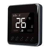 Digitaler Thermostat Honeywell TF428DN-RSBS_U schwarz, für Gebläsekonvektor