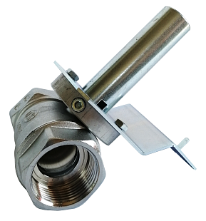 Kugelhahn Giacomini R250 DN 50 mit Adapter für Belimo GM (R250DN50-GM)