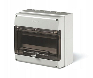 Wandverteiler SCAME DOMINO 12M, 1 Reihe