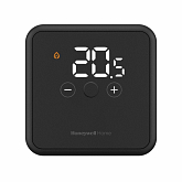 Kabelloses digitales Thermostat Honeywell DT4R, ohne Schaltmodul, schwarz (DTS42BRFST22)