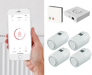 Danfoss Ally Starterpaket 4 mit Schalteinheit