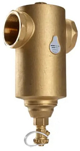 Messing-Schmutzabscheider Spirotech Spirotrap AE125 mit horizontalem Anschluss 1 1/4"