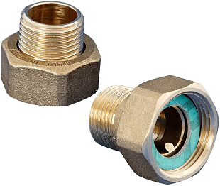 Messingverschraubung für Wilo-Pumpe Rp 1/2 x G 1 (4092743)