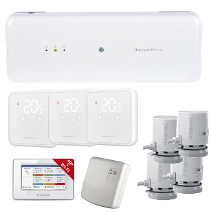 Honeywell Evohome - WiFi-Set DTS42, S-4