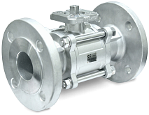 Edelstahl-Kugelhahn Valo VL521F DN25