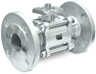 Edelstahl-Kugelhahn Valo VL521F DN25