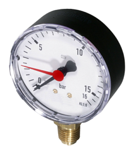 Manometer Honeywell M76K-A16 für Filter der Serie F76S