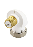 Winkeladapter für Heizkörperthermostatköpfe mit Danfoss RA-Anschluss für Ventile M30x1,5 (013G1360)