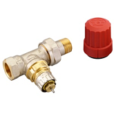 Danfoss Thermostat-Ventil RA-N 10, gerade, Rp 3/8” x R 3/8”, voreinstellbar (013G0012)