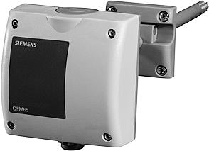 Kanalfühler relative Luftfeuchtigkeit Siemens QFM65.1 – Ni1000 und 0 - 10V (QFM65.1)