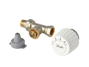 Rücklauftemperaturbegrenzer Danfoss FJVR, Set mit Fühler und Ventil, gerade, DN15 (003L1080)