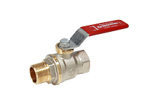 Kugelhahn mit Hebelgriff GIACOMINI R914L, Innen-/Außengewinde, 1/4" (R914LX021)