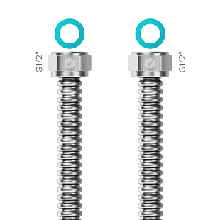 Rohr READY Merabell DN12 - G1/2" Länge 80 cm
