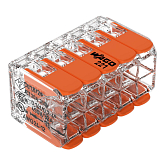 WAGO COMPACT Verbindungsklemme 10-Leiter 15 Stück (221-420)