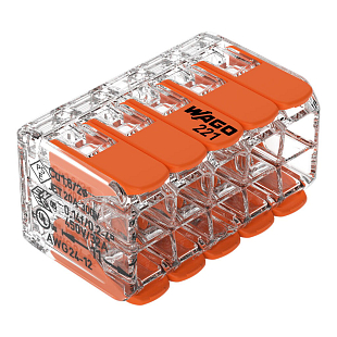 WAGO COMPACT Verbindungsklemme 10-Leiter 15 Stück (221-420)