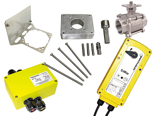 Schischek EXMAX-15.30-Y Einheit und Zweiwege-Kugelhahn T-KV903.32 (SCH32.202)
