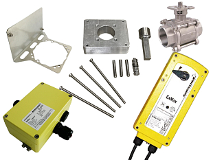 Schischek EXMAX-15.30 Einheit und zweifach Kugelhahn T-KV903.32 (SCH32.203)